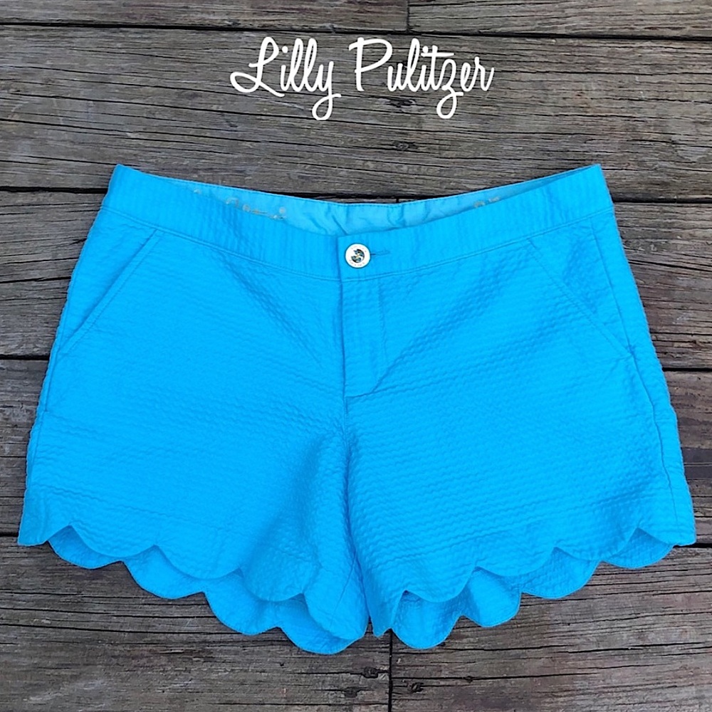 Lilly Pulitzer Blue Buttercup Shorts